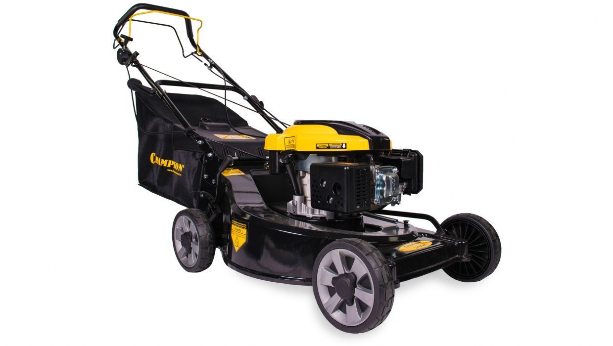 Бензиновая газонокосилка самоходная CHAMPION LM5645