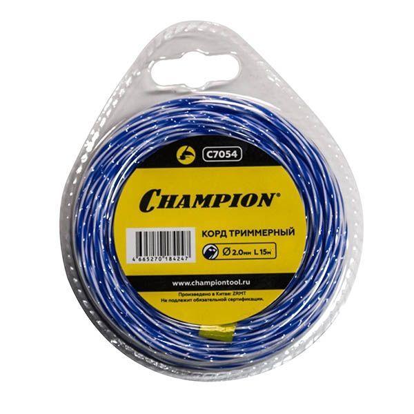 Корд для триммера, 2,0 мм* 15м (витой квадрат), Sky-cutter