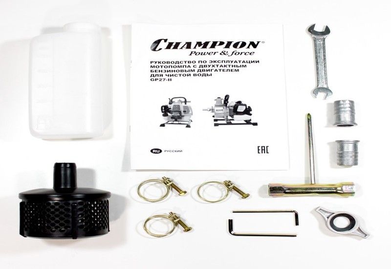 Бензиновая мотопомпа CHAMPION GP27-II