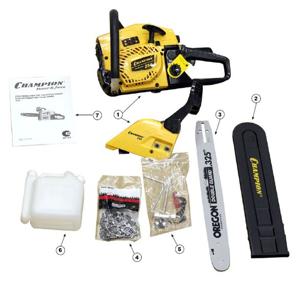 Бензиновая цепная пила CHAMPION 254-18