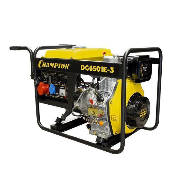 Дизельный генератор CHAMPION DG6501E-3