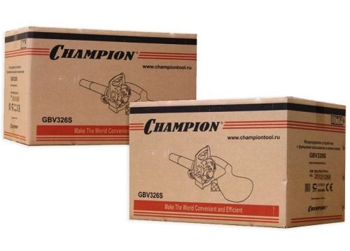 Бензиновая воздуходувка-измельчитель CHAMPION GBV326S