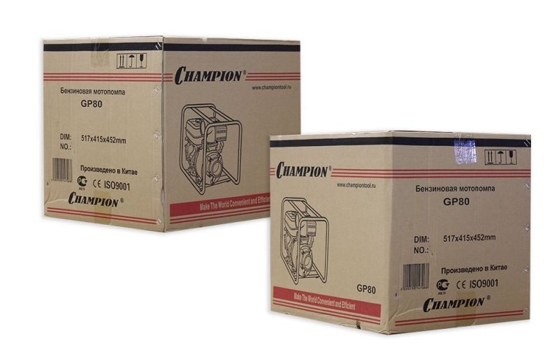 Бензиновая мотопомпа CHAMPION GP80