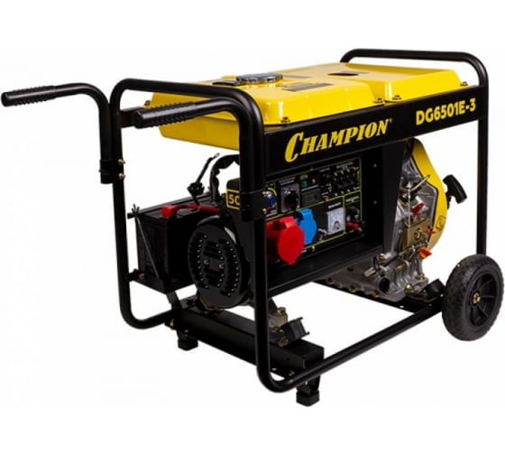 Дизельный генератор CHAMPION DG6501E