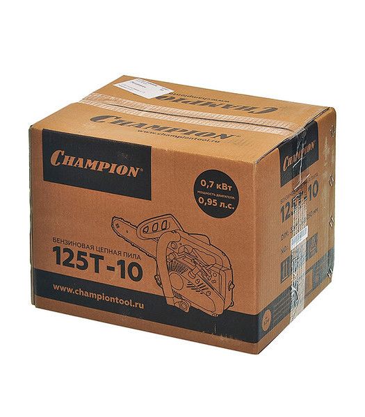 Бензиновая цепная пила CHAMPION 125T-10