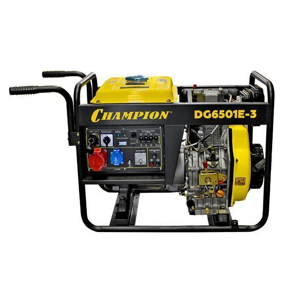 Дизельный генератор CHAMPION DG6501E-3