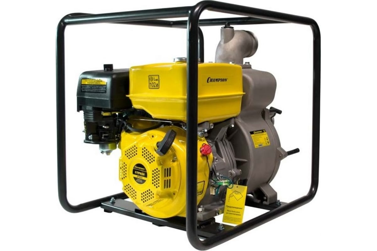 Бензиновая мотопомпа CHAMPION GTP80H