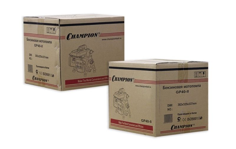 Бензиновая мотопомпа CHAMPION GP40-II
