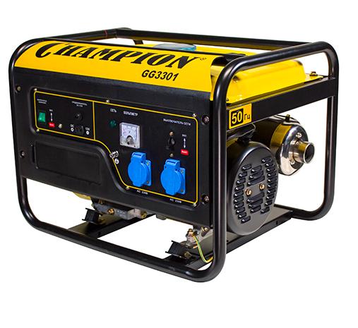Генератор бензиновый CHAMPION GG3301