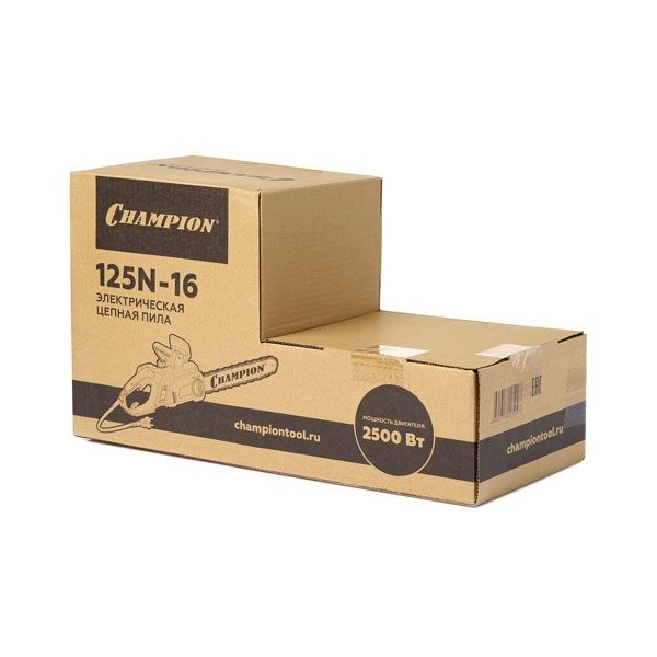 Электрическая цепная пила CHAMPION 125N-16