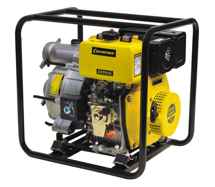 Дизельная мотопомпа CHAMPION DTP81E