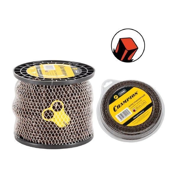 Корд трим. Hurricane saw twist 3,0 мм*12 м(зубчатый витой)