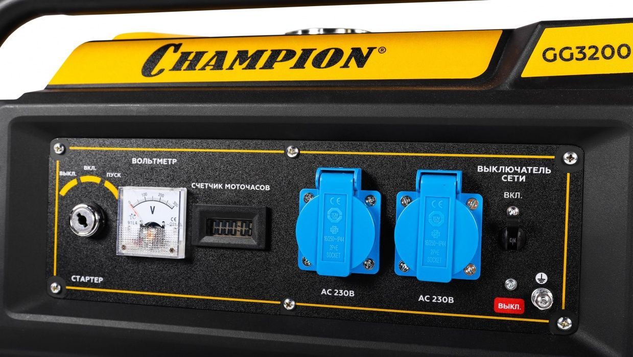 Бензиновый генератор CHAMPION GG3200EW