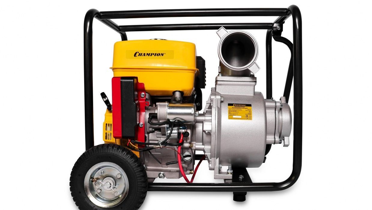 Бензиновая мотопомпа CHAMPION GP100E