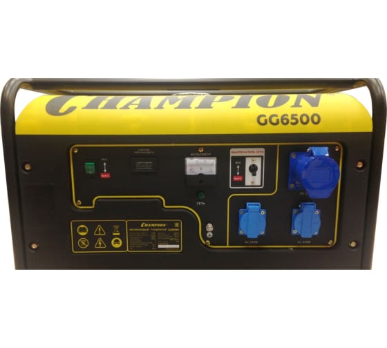 Генератор бензиновый CHAMPION GG6500