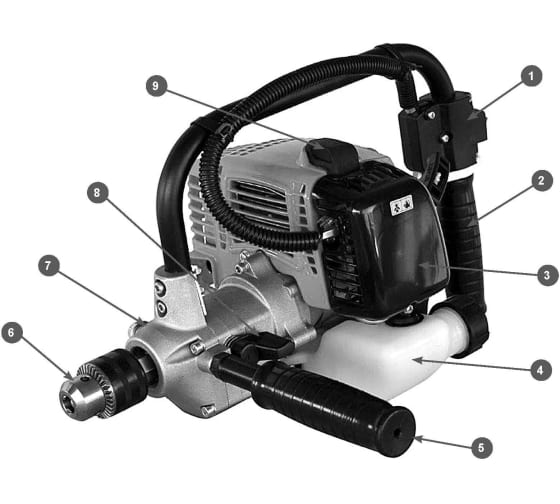 Мотодрель CHAMPION DR230