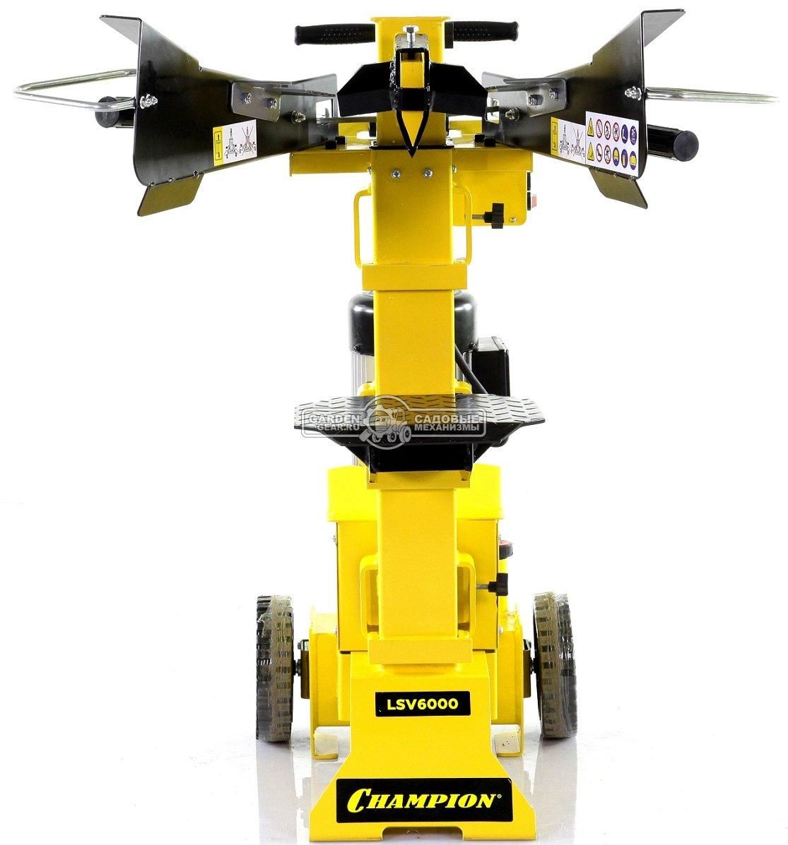 Дровокол гидравлический вертикальный CHAMPION LSV6000