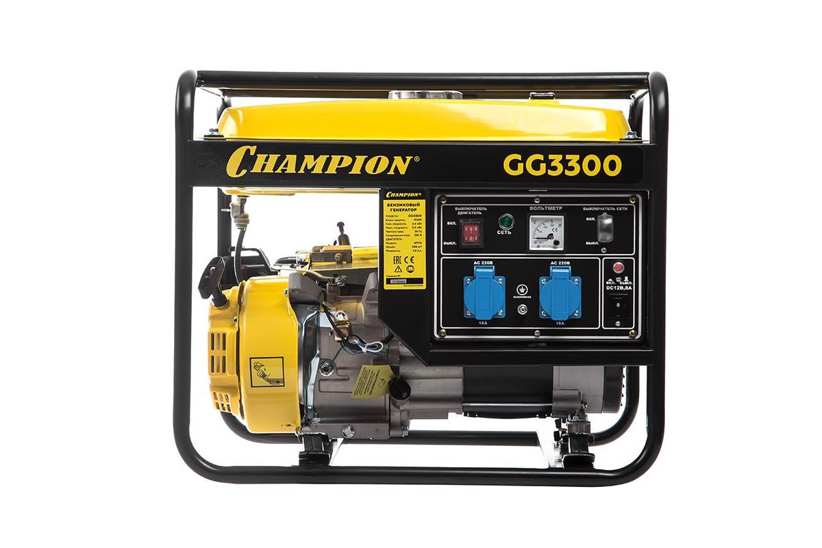 Бензиновый генератор CHAMPION GG3300